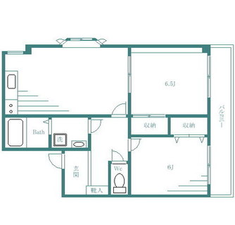 東京都板橋区大山町 賃貸マンション 2LDK
