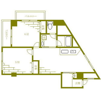東京都豊島区駒込３丁目 賃貸マンション 2DK