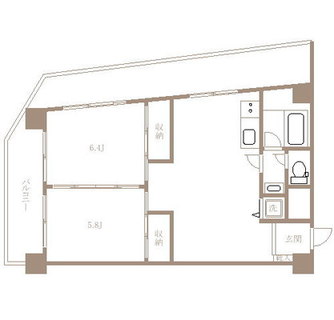 東京都豊島区東池袋２丁目 賃貸マンション 2DK