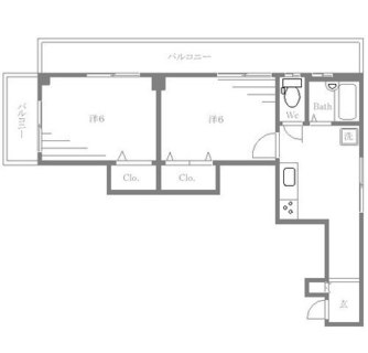 東京都荒川区西日暮里５丁目 賃貸マンション 2DK