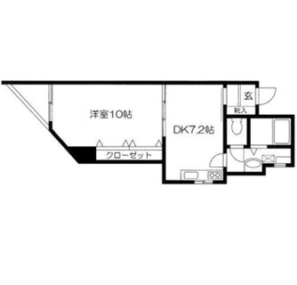 東京都板橋区板橋２丁目 賃貸マンション 1DK