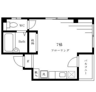 東京都豊島区西巣鴨２丁目 賃貸マンション 1R