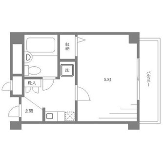 東京都豊島区西池袋４丁目 賃貸マンション 1K