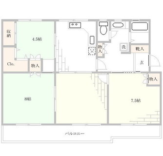 東京都板橋区高島平３丁目 賃貸マンション 3LDK