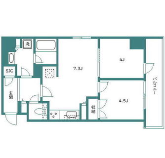 東京都北区西ヶ原１丁目 賃貸マンション 2DK