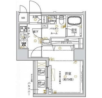 東京都豊島区北大塚１丁目 賃貸マンション 1K