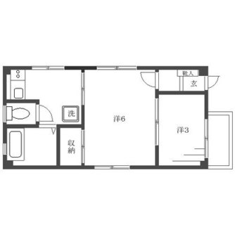 東京都豊島区北大塚１丁目 賃貸マンション 2K
