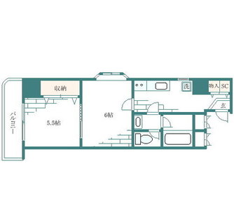 東京都北区西ヶ原１丁目 賃貸マンション 2K