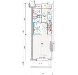 東京都板橋区蓮根１丁目 賃貸マンション 1K