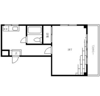 東京都北区田端３丁目 賃貸マンション 1K
