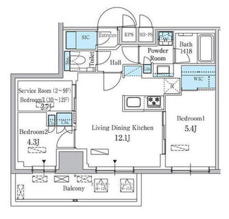 東京都板橋区清水町 賃貸マンション 3LDK