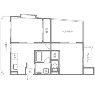 東京都板橋区大谷口北町 賃貸マンション 2DK