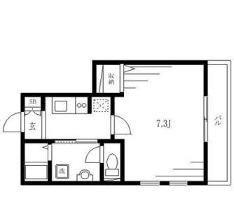 東京都豊島区南大塚２丁目 賃貸マンション 1K