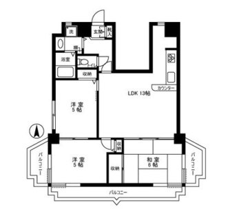 東京都板橋区志村２丁目 賃貸マンション 3LDK
