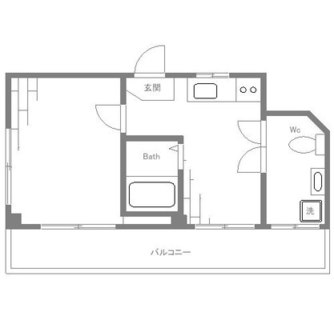 東京都豊島区南大塚２丁目 賃貸マンション 1K