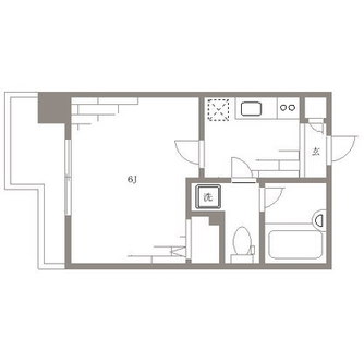 東京都豊島区北大塚３丁目 賃貸マンション 1K