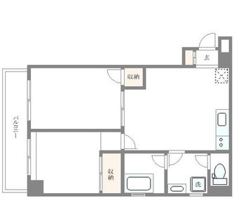 東京都文京区白山５丁目 賃貸マンション 2DK