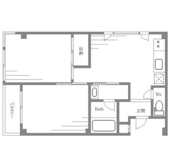 東京都北区田端４丁目 賃貸マンション 2DK