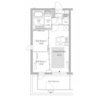 東京都文京区小石川３丁目 賃貸マンション 2DK