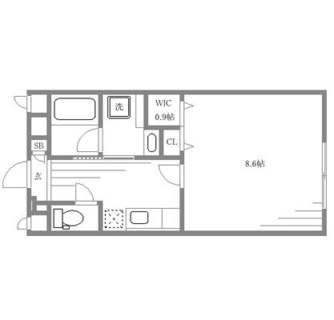 東京都北区田端３丁目 賃貸マンション 1K