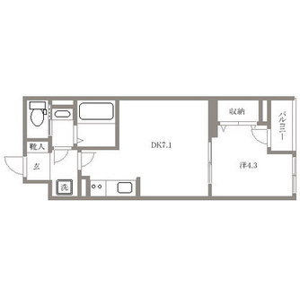 東京都豊島区巣鴨３丁目 賃貸マンション 1DK
