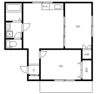 東京都北区滝野川５丁目 賃貸マンション 2LDK