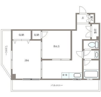 東京都台東区下谷３丁目 賃貸マンション 2K