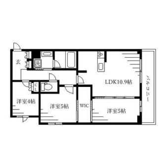 東京都北区田端新町１丁目 賃貸マンション 3LDK