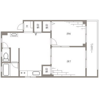 東京都板橋区大山町 賃貸マンション 2DK