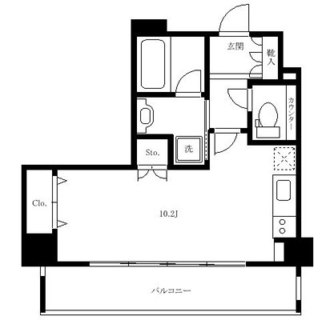 東京都豊島区南大塚１丁目 賃貸マンション 1R