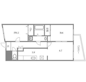 東京都荒川区荒川３丁目 賃貸マンション 2DK