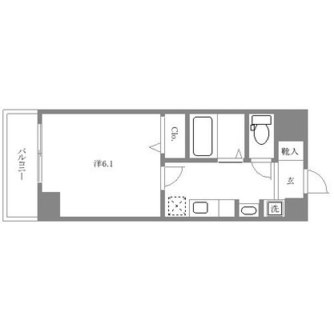 東京都豊島区西池袋５丁目 賃貸マンション 1K