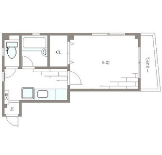東京都北区田端新町３丁目 賃貸マンション 1K