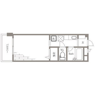 東京都北区中里２丁目 賃貸マンション 1K