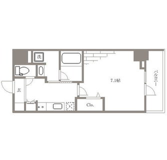 東京都北区昭和町２丁目 賃貸マンション 1K