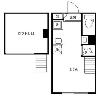 東京都板橋区大谷口２丁目 賃貸アパート 1R