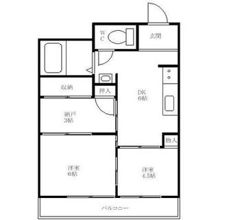 東京都北区神谷３丁目 賃貸マンション 2SDK