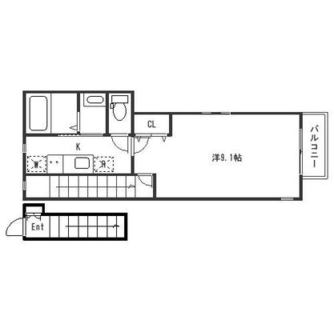 東京都豊島区長崎５丁目 賃貸アパート 1K