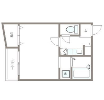 東京都豊島区北大塚２丁目 賃貸マンション 1K