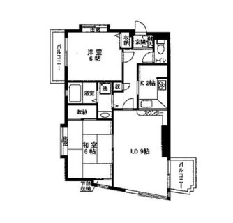 東京都板橋区志村２丁目 賃貸マンション 2LDK