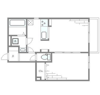 東京都葛飾区堀切７丁目 賃貸アパート 1LDK