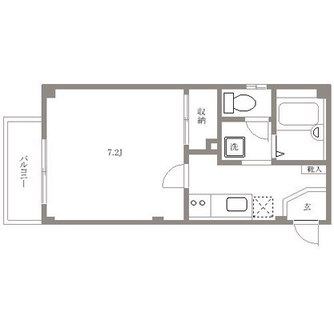 東京都板橋区仲宿 賃貸マンション 1K