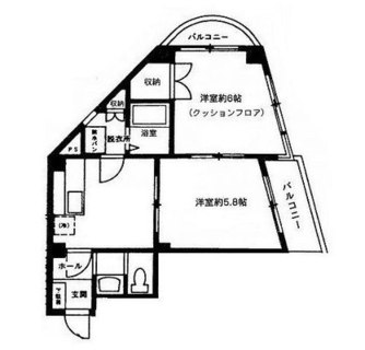 東京都中野区新井１丁目 賃貸マンション 2K