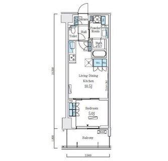 東京都北区神谷３丁目 賃貸マンション 1LDK