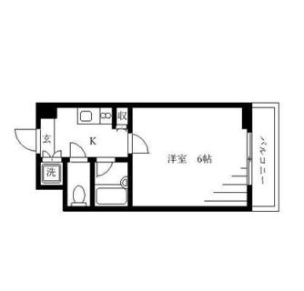 東京都新宿区新小川町 賃貸マンション 1K
