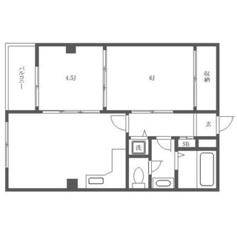 東京都北区田端１丁目 賃貸マンション 2LDK