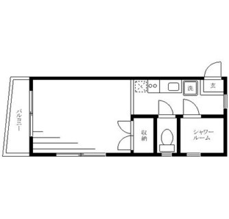 東京都豊島区北大塚１丁目 賃貸マンション 1R