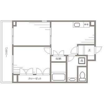 東京都板橋区板橋１丁目 賃貸マンション 2DK