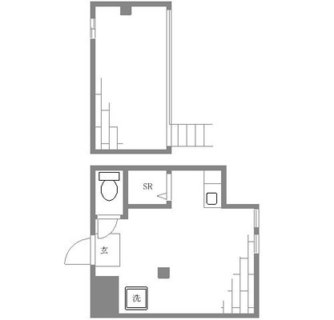 東京都新宿区高田馬場４丁目 賃貸アパート 1R