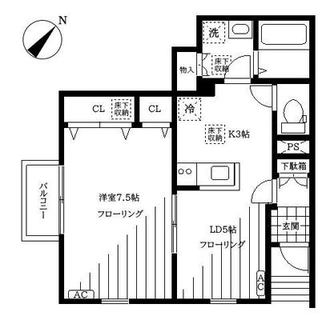 東京都北区滝野川３丁目 賃貸アパート 1LDK